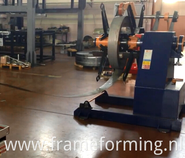 Solar power Stand forming machine 